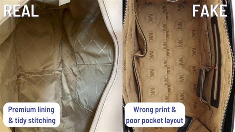 how to tell if your michael kors purse is real|real michael kors bag inside.